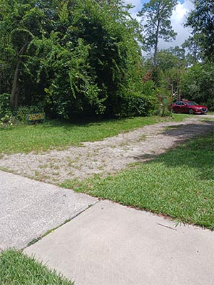 Driveway Entrance